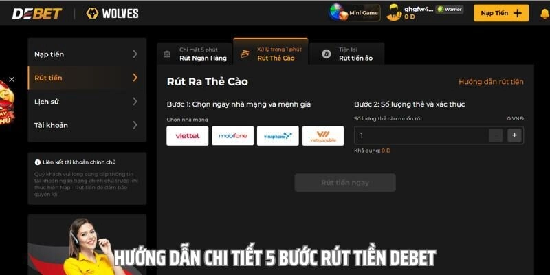 Nạp rút chớp nhoáng qua đa kênh siêu tiện lợi