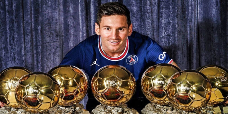 Messi nhận bao nhiêu quả bóng vàng