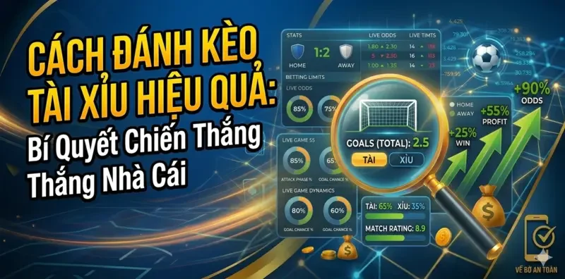 Cách Đánh Kèo Tài Xỉu Hiệu Quả: Bí Quyết Chiến Thắng Nhà Cái