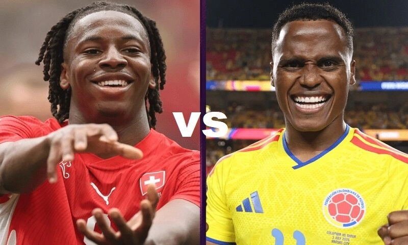 Soi kèo Thụy Sĩ vs Colombia